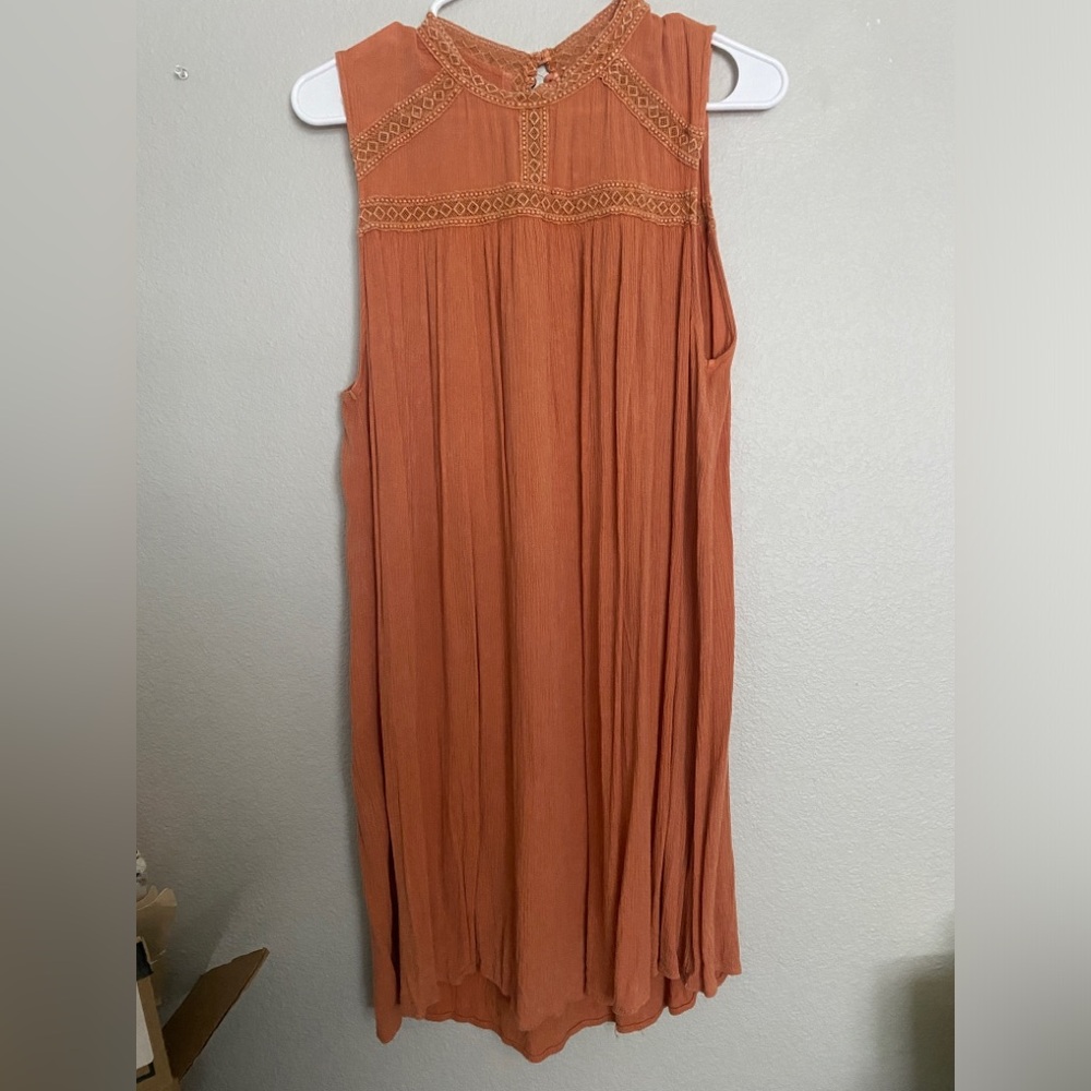 easel Orange sundress